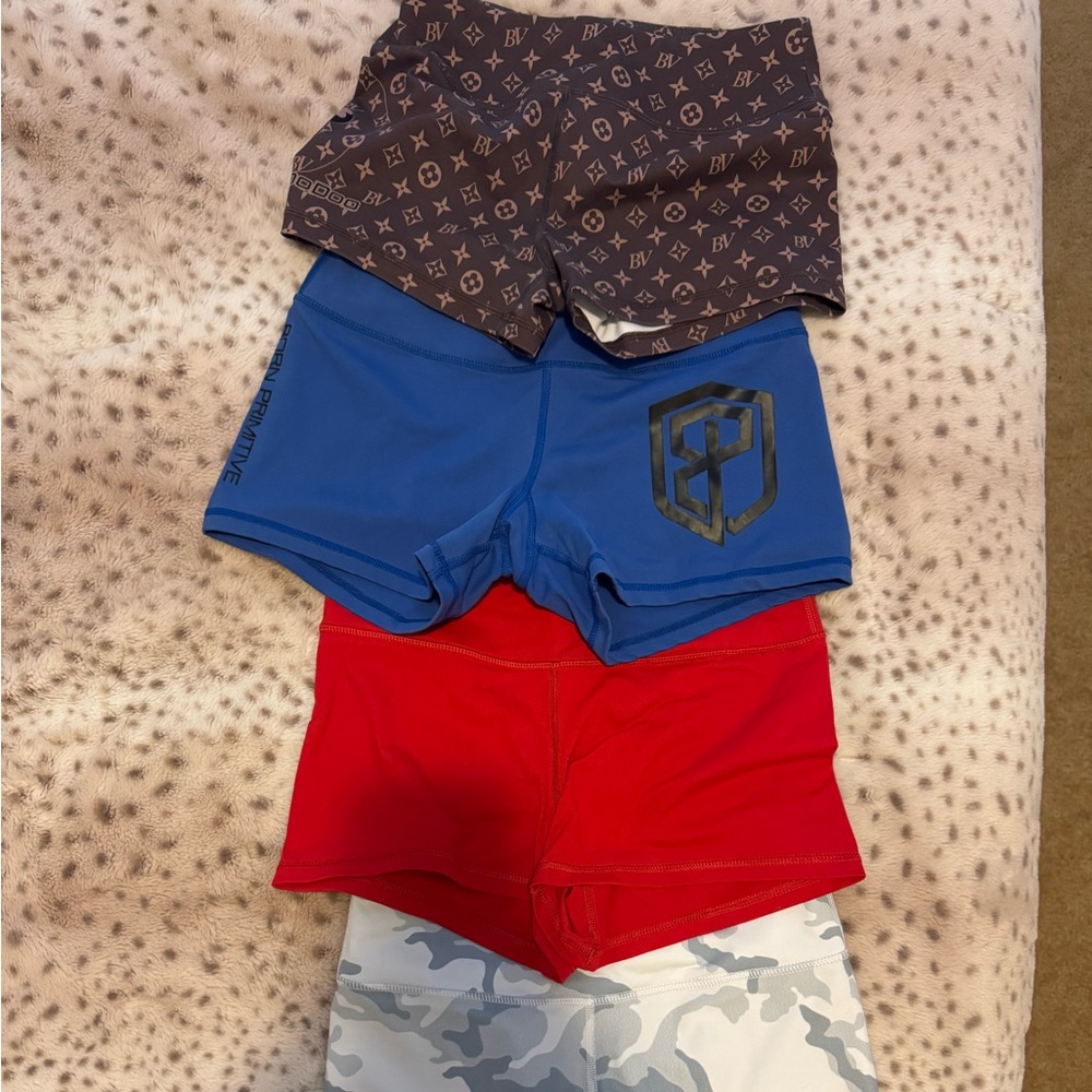 Primitive, Barbell Voodoo and Cambro Athletic Shorts - great condition